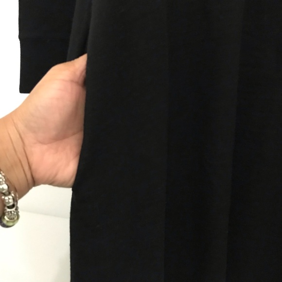 We Norwegians Merino Wool Black Long Sleeve Dress Size XS - Picture 3 of 7